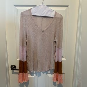 We the Free Bell sleeve long sleeve top